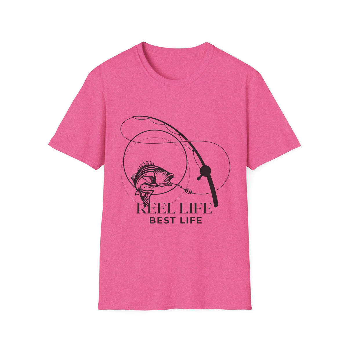 Reel Life Best Life T-Shirt — Fishing Tee